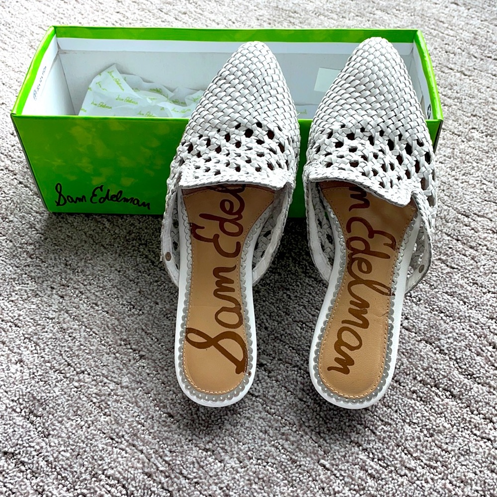Sam Edelman white shoes